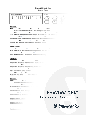 There Will Be a Day by Jonathan Reaux - Sheet Music