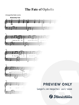The Fate of Ophelia [intermediate, 2 pages]