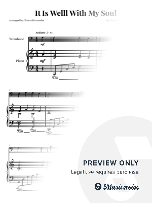 It Is Well With My Soul | Trombone and Piano