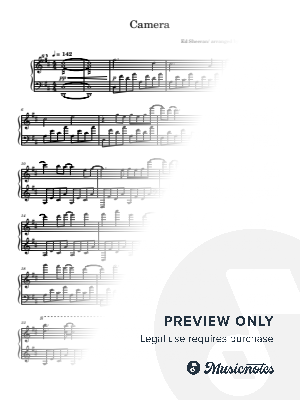 Camera by Susan Murasugi - Sheet Music