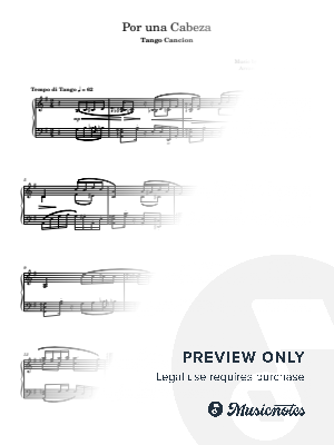 Por Una Cabeza (Tango)