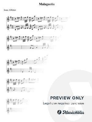 Malagueña – Isaac Albéniz