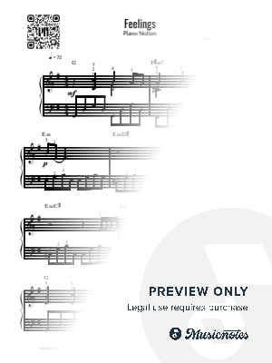 Feelings, Morris Albert (Easy Piano)