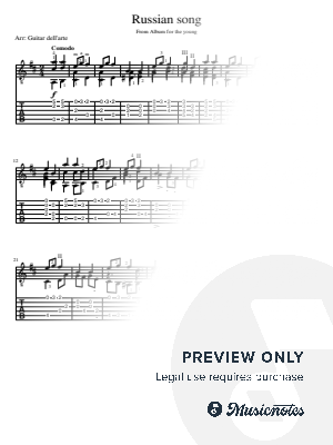 Russian Song (P. Tchaikovsky)