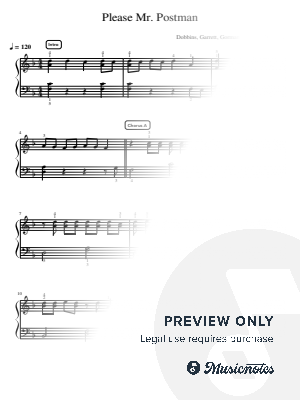 Please Mr. Postman - Pre-Advanced