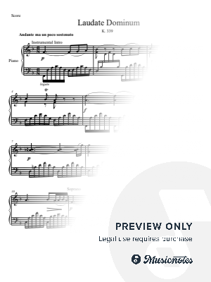 Laudate Dominum Mozart