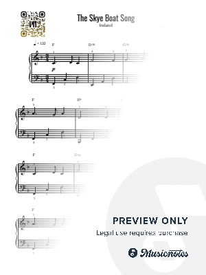 The Skye Boat Song (Easy Piano) by Piano Notion - Sheet Music