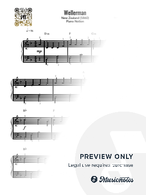 Wellerman, Sea Shanties (Easy Piano) by Piano Notion - Sheet Music