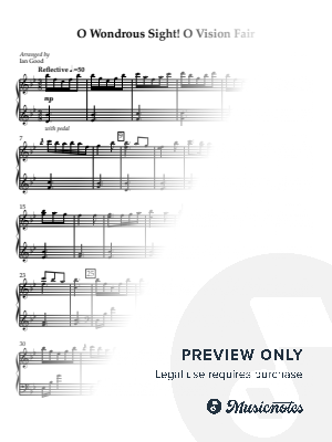 O Wondrous Sight! O Vision Fair (WAREHAM) - new age piano