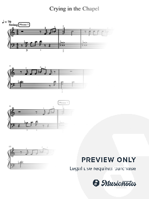 Crying in the Chapel - Intermediate