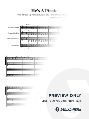 He's A Pirate - Pirates of the Caribbean | BRASS QUARTET