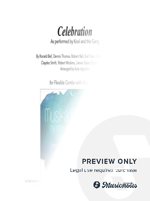 Celebration - Kool and the Gang - Jazz Combo with Vocals