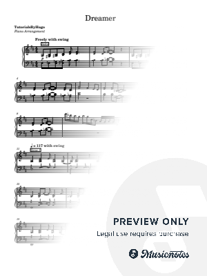 Dreamer by TutorialsByHugo - Sheet Music