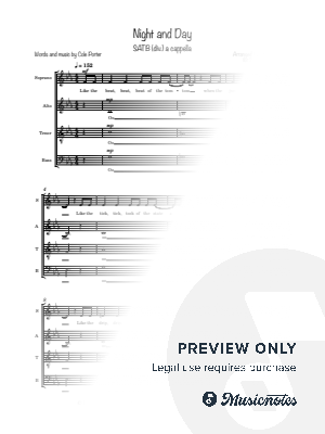 Night and Day by Stephen Smith - Sheet Music
