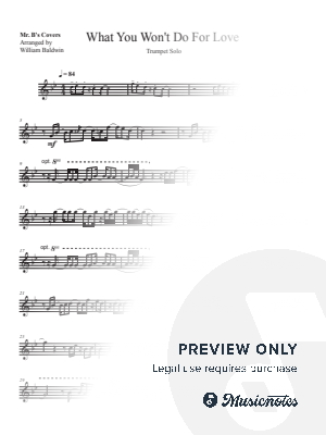 What You Won't Do for Love