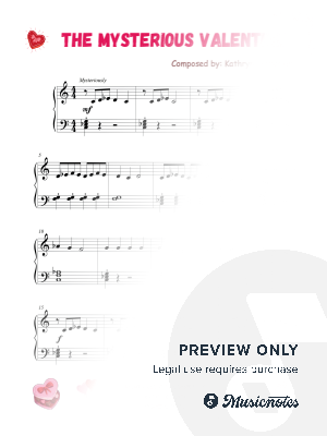 The Mysterious Valentine (Easy Piano)