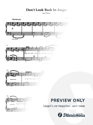 Don't Look Back in Anger