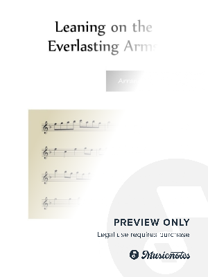 Leaning on the Everlasting Arms - Flute Trio