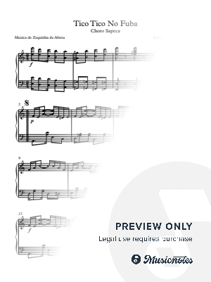 TICO TICO NO FUBA by Luigeovane - Sheet Music