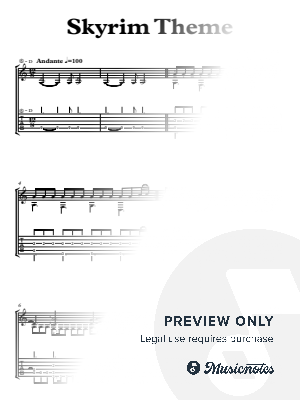 Dragonborn (Skyrim Main Theme) [intermediate]