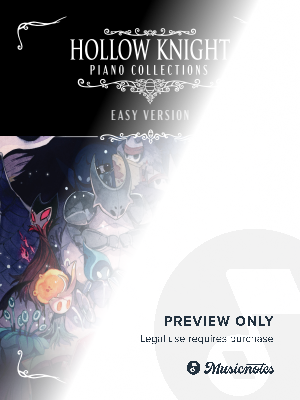 Sealed Vessel - Hollow Knight Piano Collections: Easy Version by Materia Editions - Sheet Music