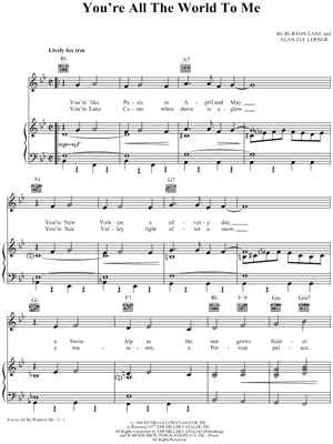 You're All the World To Me