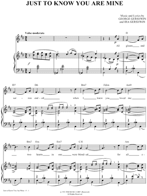 Just To Know You Are Mine