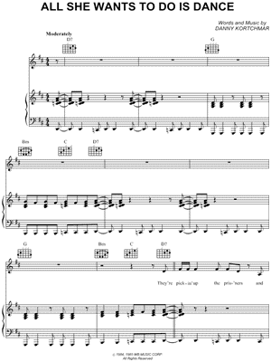 All She Wants to Do Is Dance