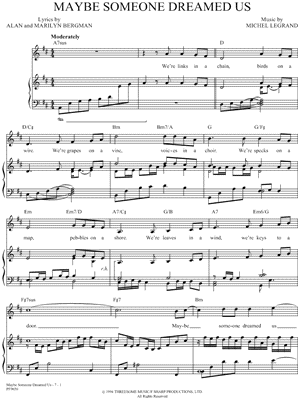 Maybe Someone Dreamed Us