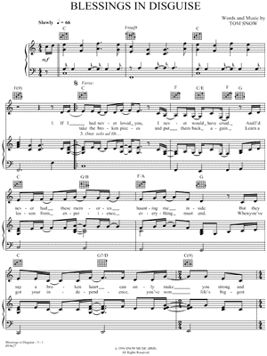 Blessings In Disguise