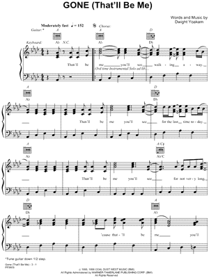 Gone (That'll Be Me)