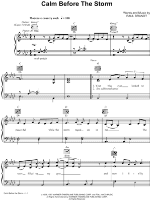 Calm Before the Storm