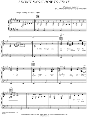 I Don't Know How To Fix It