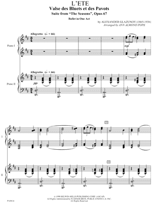 L'Ete - Valse des Bluets et des Pavot