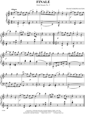 Sonata No. 5 (Finale)