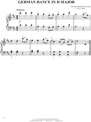 German Dance In D Major