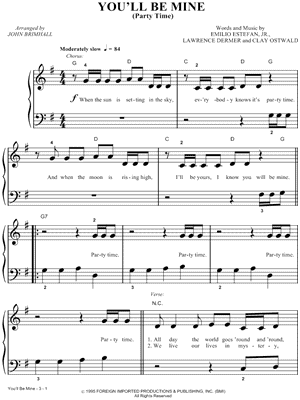 You'll Be Mine (Party Time)