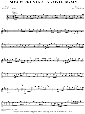 Now We're Starting Over Again