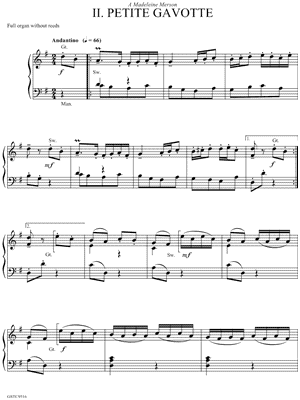 II. Petite Gavotte