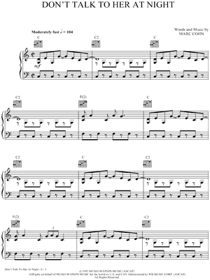 Don't Talk To Her At Night