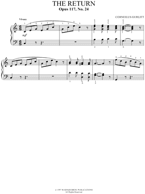 The Return, Opus 117, No. 24