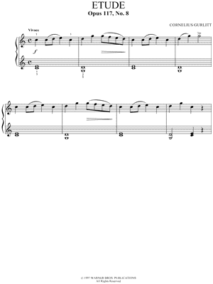Etude, Opus 117, No. 8