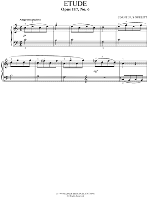 Etude, Opus 117, No. 6