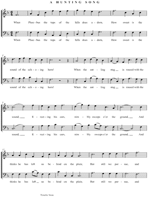 A Hunting Song