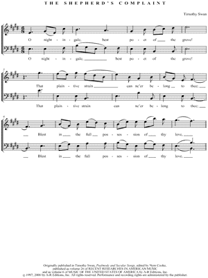 The Shepherd's Complaint