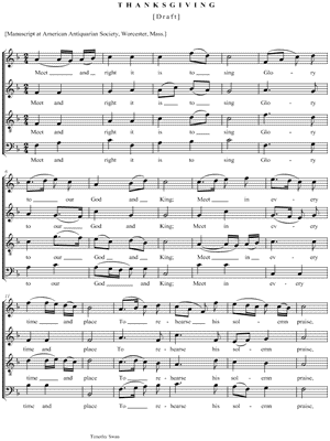 Thanksgiving [Draft]