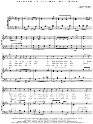 Singing At the Hallway Door