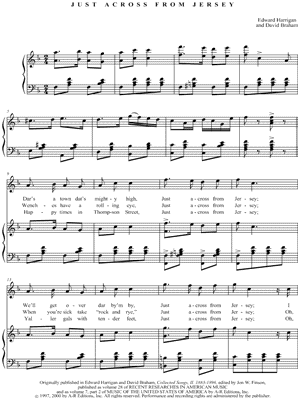 Just Across from Jersey