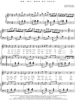 Oh, My! How We Posé!