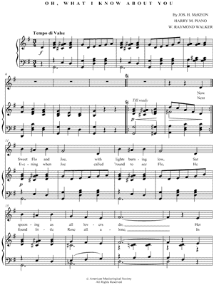 Oh, What I Know about You